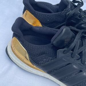 EUC. Adidas Ultra Boost 2.0 LTD Gold Medal BB3929 Black 12 Running Olympic